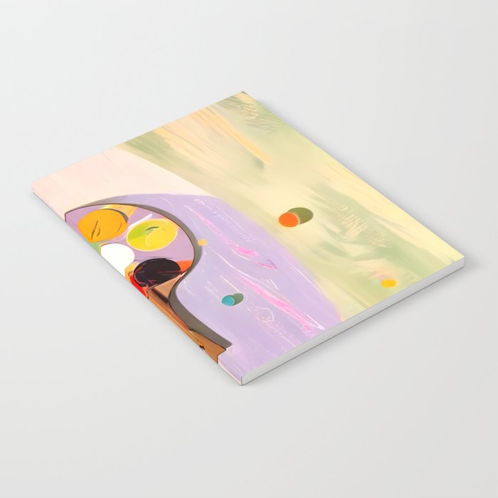 The Juggle Is Real. Ping-Pong Table Tennis Hustle, Sports Active Painting, Eclectic Bohemian Contemporary Motivation, Boss Mindset Work For Yourself Independence Illustration Notebook Gallery Image 2