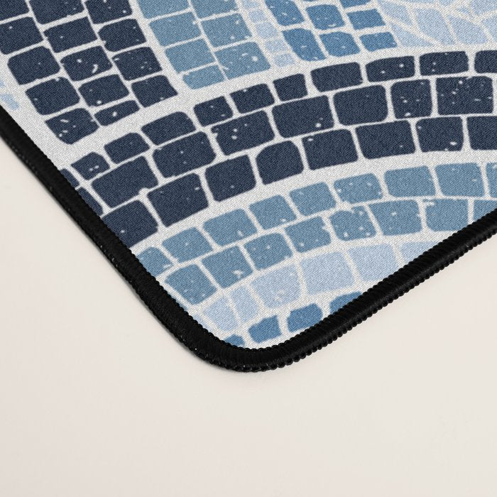 Mediterranean Moonlight Mosaic Desk Mat Gallery Image 4