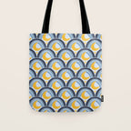 Mediterranean Moonlight Mosaic Tote Bag Gallery Image 1