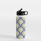 Mediterranean Moonlight Mosaic Water Bottle Gallery Image 1