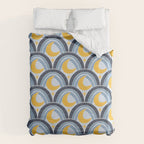 Mediterranean Moonlight Mosaic Duvet Cover Gallery Image 6