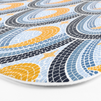 Mediterranean Moonlight Mosaic Bath Mat Gallery Image 3