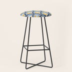 Mediterranean Moonlight Mosaic Stool Gallery Image 1