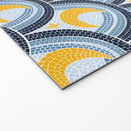 Mediterranean Moonlight Mosaic Welcome Mat Gallery Image 2