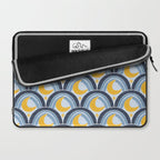 Mediterranean Moonlight Mosaic Laptop Sleeve Gallery Image 2