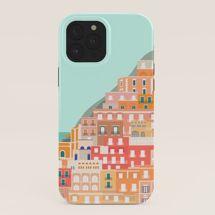 View over the Amalfi Coast, Positano, Italy iPhone Case Gallery Image 40