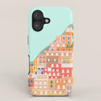 View over the Amalfi Coast, Positano, Italy iPhone Case Gallery Image 1