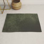 Old dark green Rug Gallery Image 1