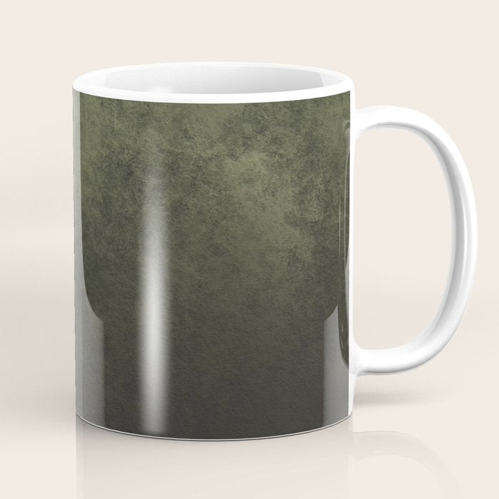 Old dark green Coffee Mug Gallery Image 1