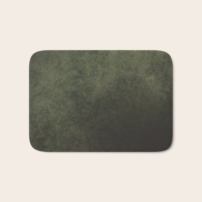Old dark green Bath Mat Gallery Image 1