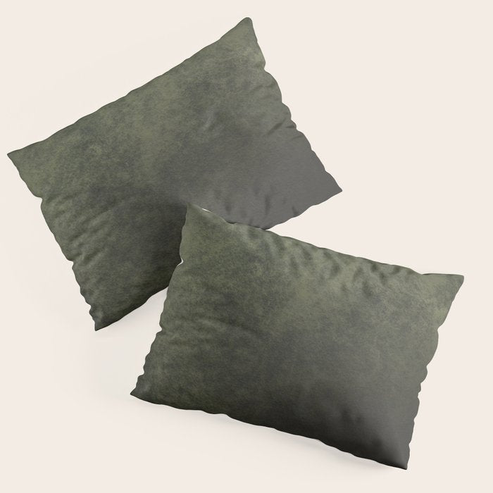 Old dark green Pillow Sham Gallery Image 1