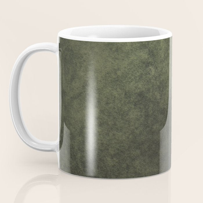 Old dark green Coffee Mug Gallery Image 3