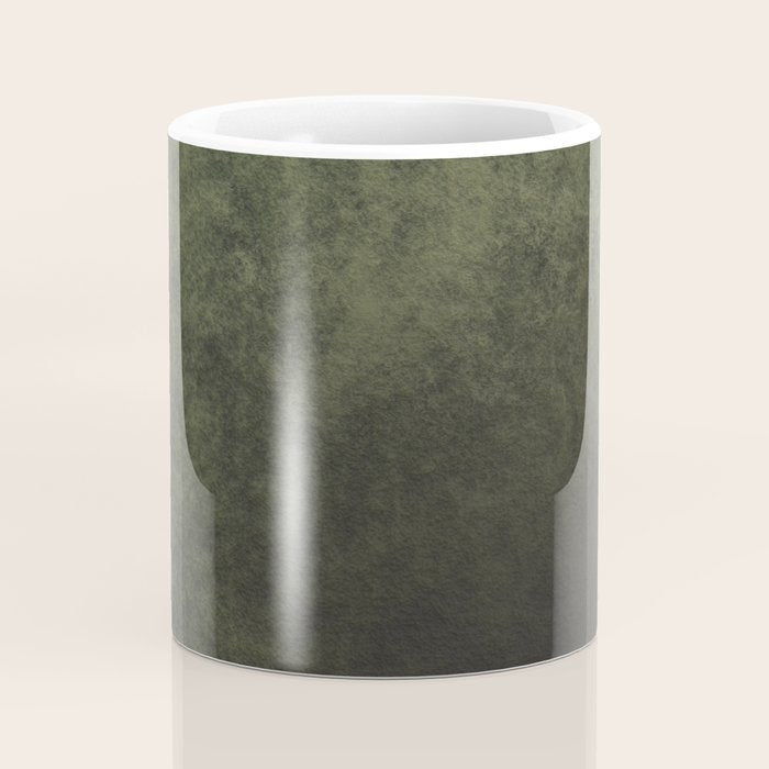 Old dark green Coffee Mug Gallery Image 4