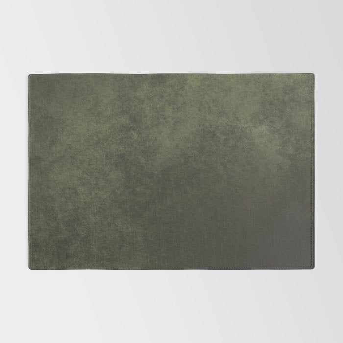 Old dark green Rug Gallery Image 2