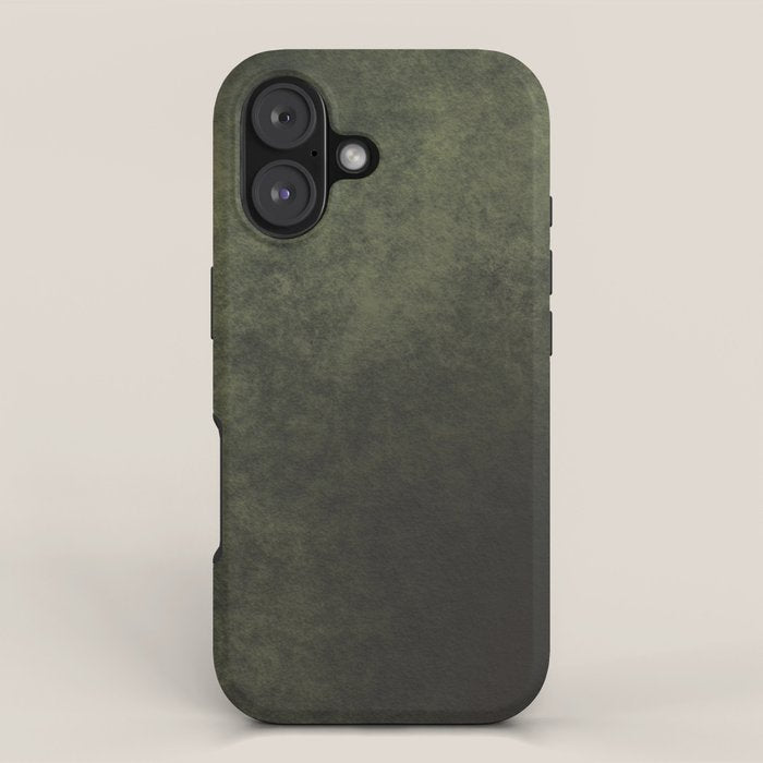Old dark green iPhone Case Gallery Image 1