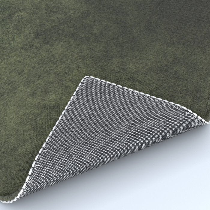 Old dark green Rug Gallery Image 4