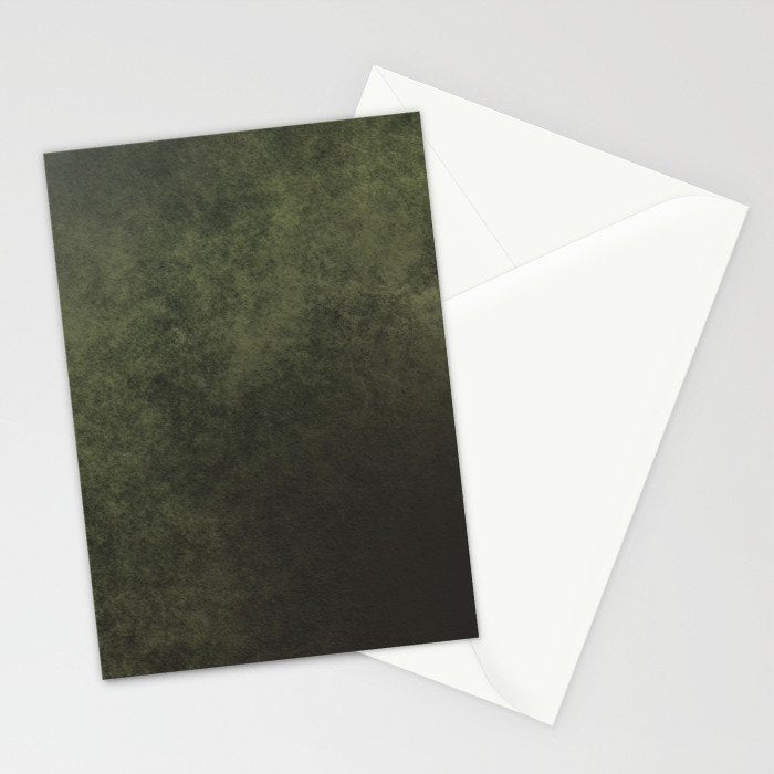 Old dark green Stationery Card Gallery Image 2