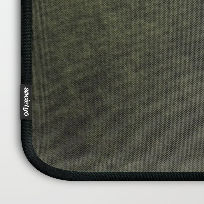 Old dark green Laptop Sleeve Gallery Image 3