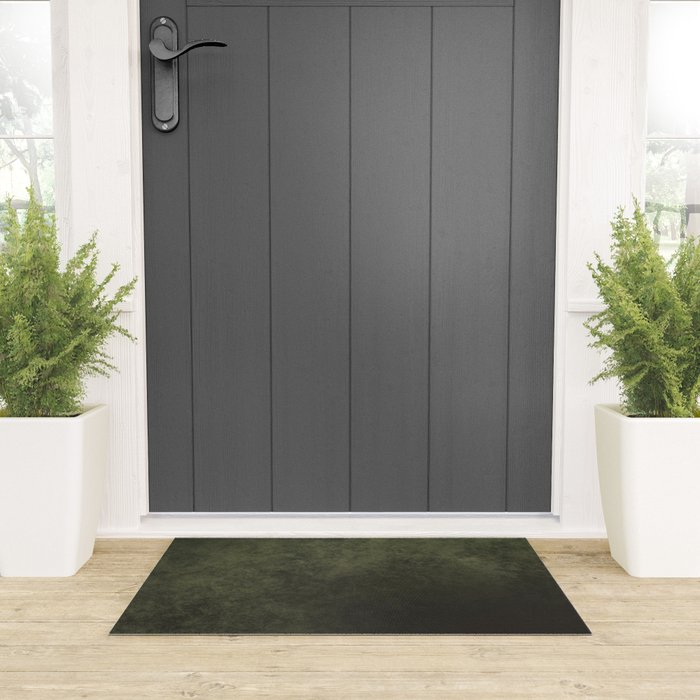 Old dark green Welcome Mat Gallery Image 3