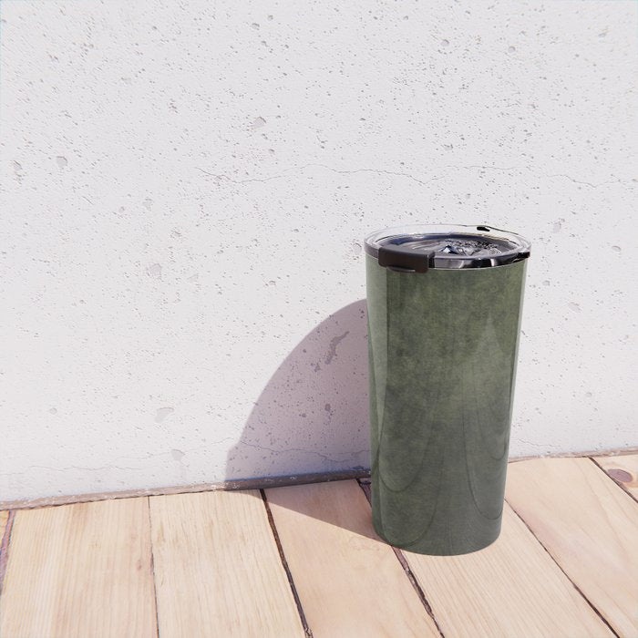 Old dark green Travel Mug Gallery Image 4
