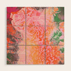 Floral Ecstasy Wood Wall Art Gallery Image 1
