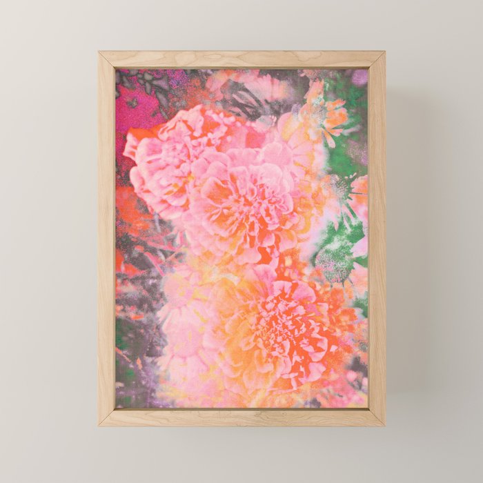 Floral Ecstasy Mini Art Print Gallery Image 1