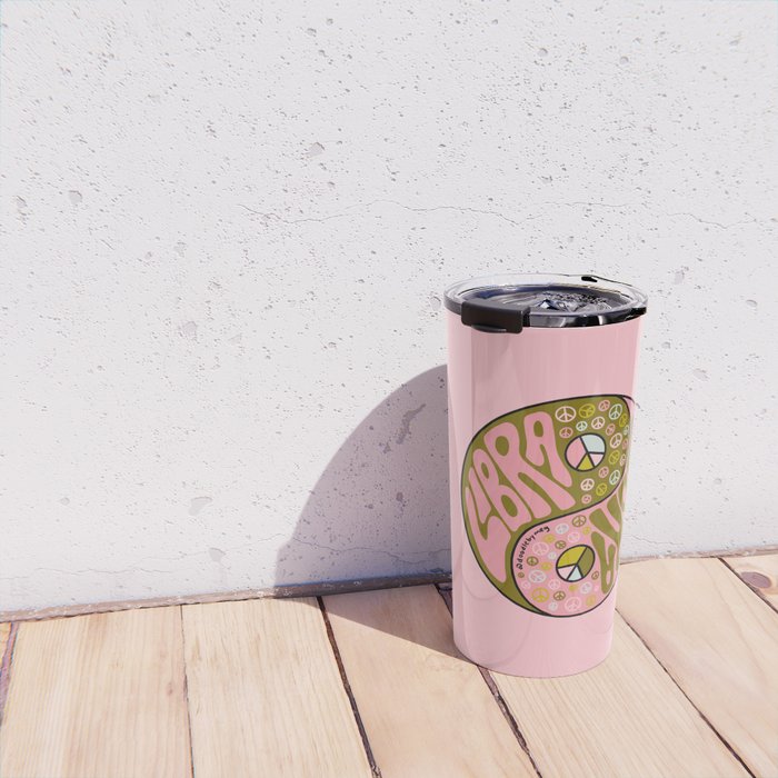 Libra Yin Yang Travel Mug Gallery Image 4