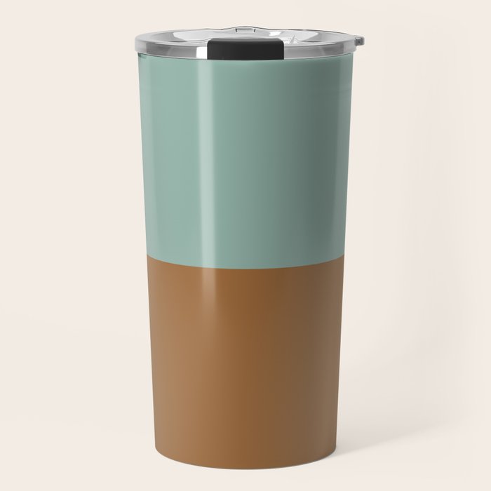 Color Block Abstract X Travel Mug Gallery Image 1