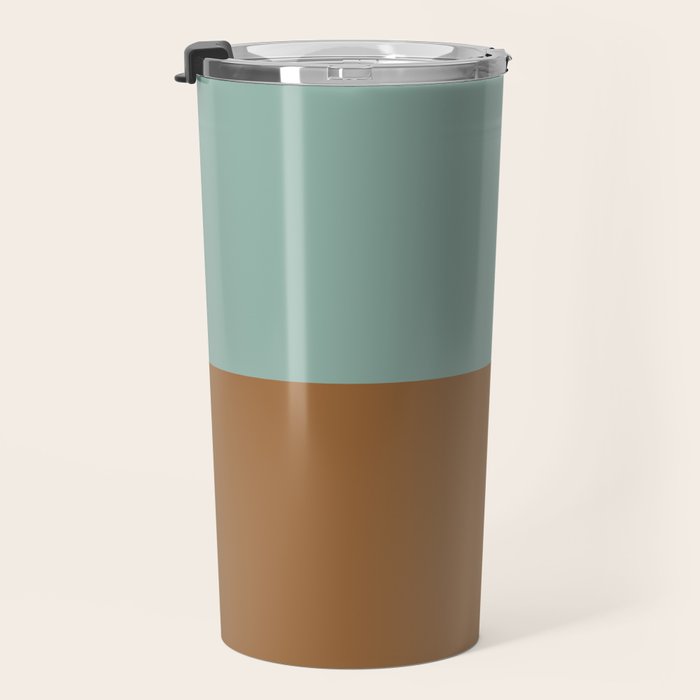 Color Block Abstract X Travel Mug Gallery Image 3