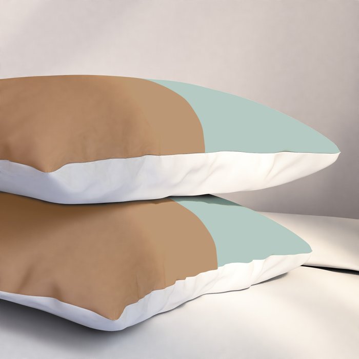 Color Block Abstract X Pillow Sham Gallery Image 3