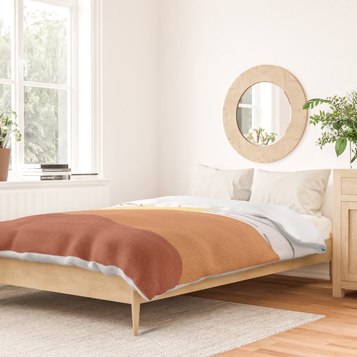 Terracotta desert sun Duvet Cover Gallery Image 2