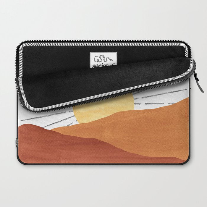 Terracotta desert sun Laptop Sleeve Gallery Image 2