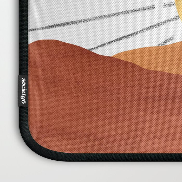 Terracotta desert sun Laptop Sleeve Gallery Image 3