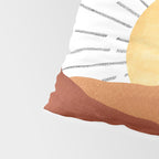 Terracotta desert sun Pillow Sham Gallery Image 4