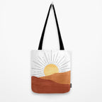 Terracotta desert sun Tote Bag Gallery Image 2