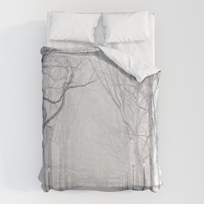 Snowy Park Duvet Cover Gallery Image 6