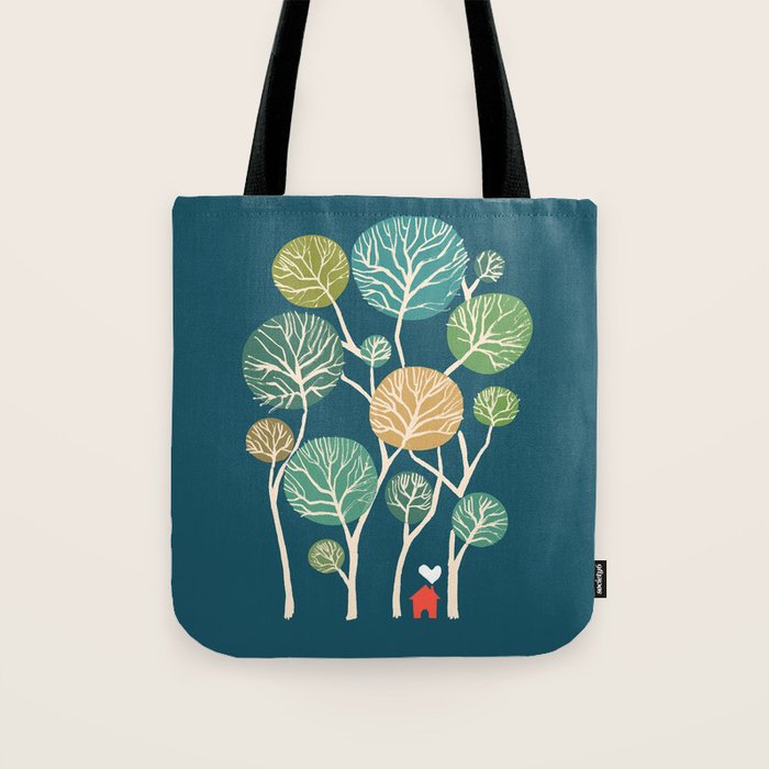 Little nest Tote Bag Gallery Image 1