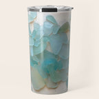 Ocean Hue Sea Glass Travel Mug Gallery Image 1