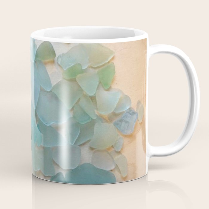 Ocean Hue Sea Glass Coffee Mug Gallery Image 1