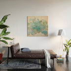 Ocean Hue Sea Glass Wood Wall Art Gallery Image 2