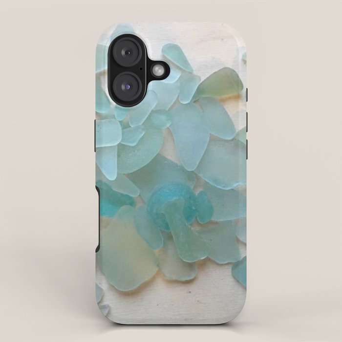 Ocean Hue Sea Glass iPhone Case Gallery Image 1
