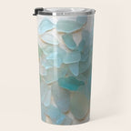 Ocean Hue Sea Glass Travel Mug Gallery Image 3