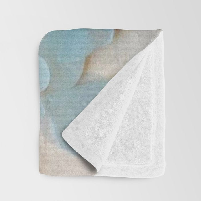 Ocean Hue Sea Glass Throw Blanket Gallery Image 3