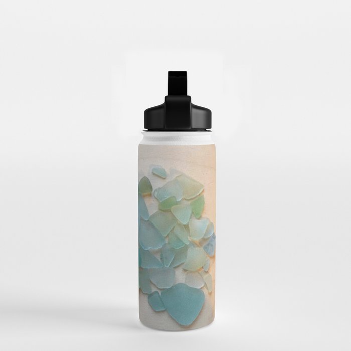 Ocean Hue Sea Glass Water Bottle Gallery Image 2