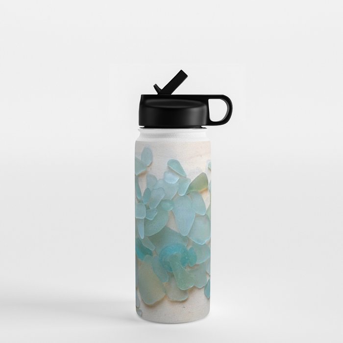 Ocean Hue Sea Glass Water Bottle Gallery Image 1