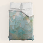 Ocean Hue Sea Glass Duvet Cover Gallery Image 6