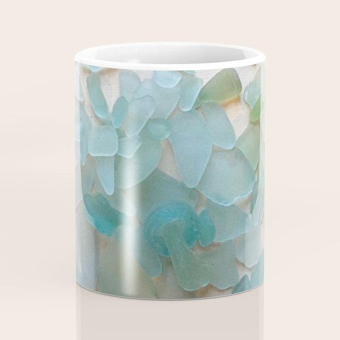 Ocean Hue Sea Glass Coffee Mug Gallery Image 4