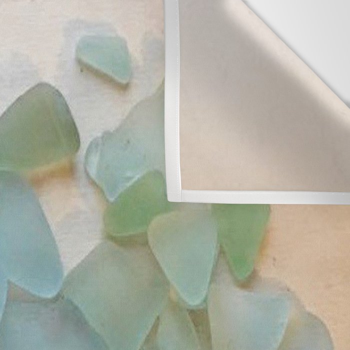 Ocean Hue Sea Glass Wall Tapestry Gallery Image 3