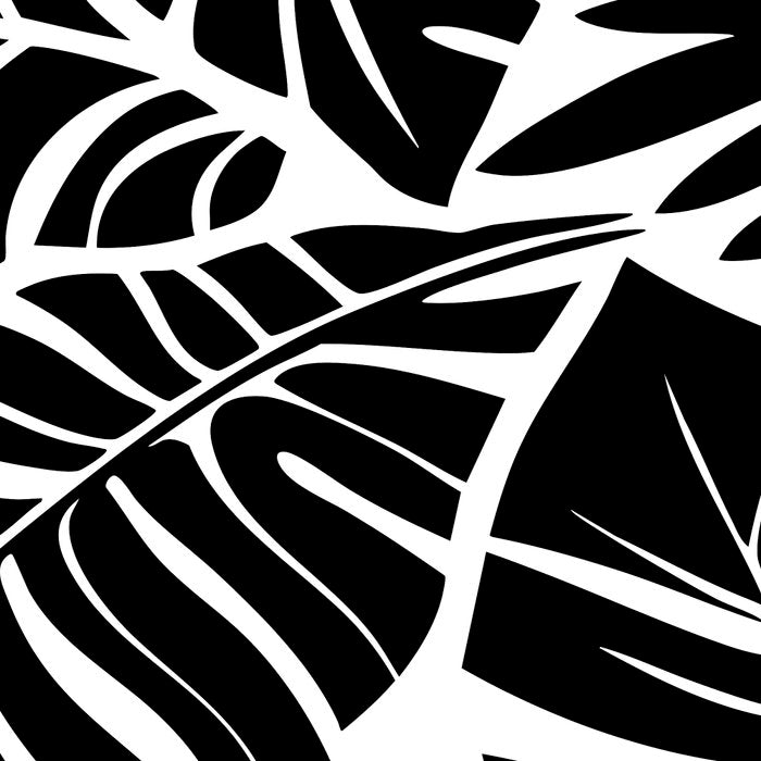 Leafy Calm Charm Black And White Simplicity Coffee Mug Gallery Image 2