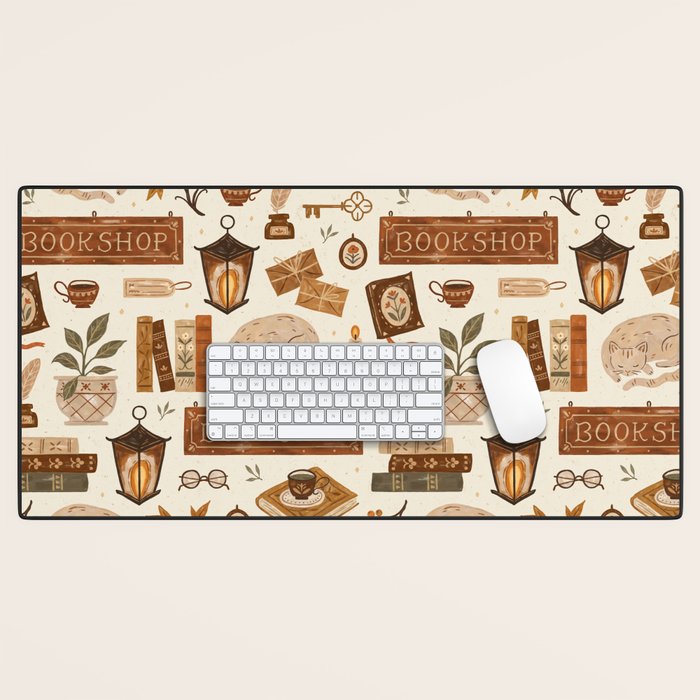 The Old Bookshop Desk Mat Gallery Image 1